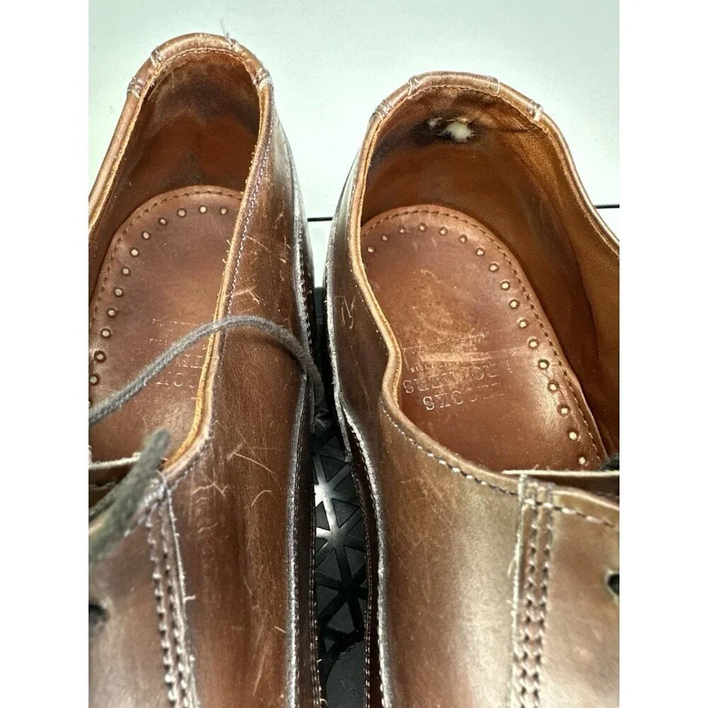 Brooks Brothers Dress Shoes Men's Oxford Derby Italy Sz 13 B